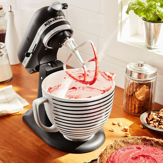 Bol ceramica, 4,7L, Pattern - KitchenAid