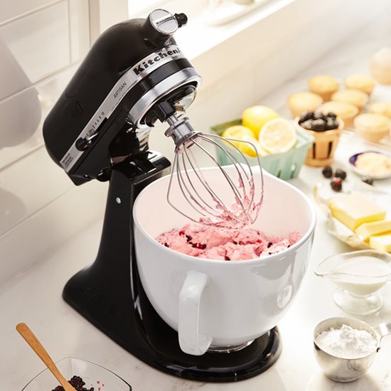 Bol ceramica, 4,7L, White Chocolate - KitchenAid