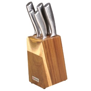 Set cutite 6 piese, suport magnetic - Zokura