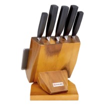 Set cutite 6 piese, suport rotativ - Zokura