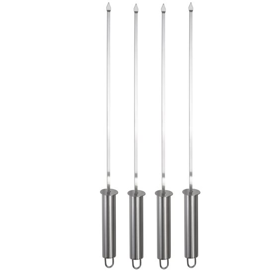 Set 24 piese pentru gratar, inox  - Zokura