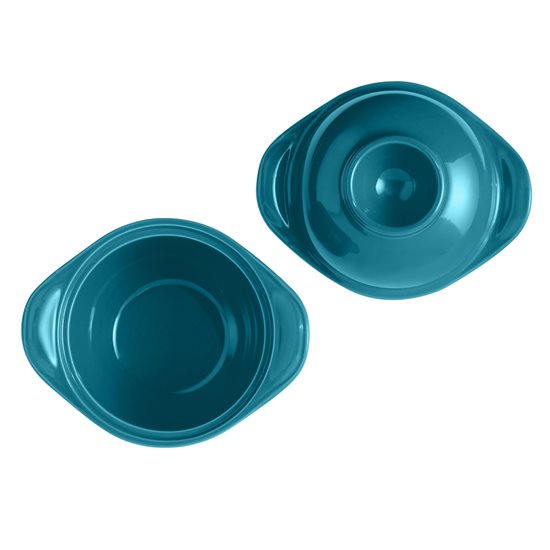 Bol cu suport pentru oua, ceramica, 11cm, Mediterranean Blue - Emile Henry