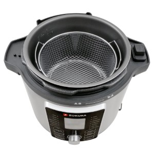 Oala electrica sub presiune, multifunctionala, 2 in 1, 5,6 L, 1500 W - Zokura