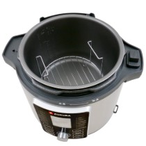 Oala electrica sub presiune, multifunctionala, 2 in 1, 5,6 L, 1500 W - Zokura