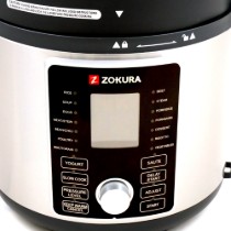 Oala electrica sub presiune, multifunctionala, 2 in 1, 5,6 L, 1500 W - Zokura