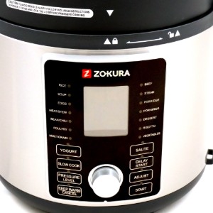 Oala electrica sub presiune, multifunctionala, 2 in 1, 5,6 L, 1500 W - Zokura