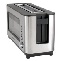 Prajitor de paine 2 felii cu fereastra din sticla, 1200W - Zokura