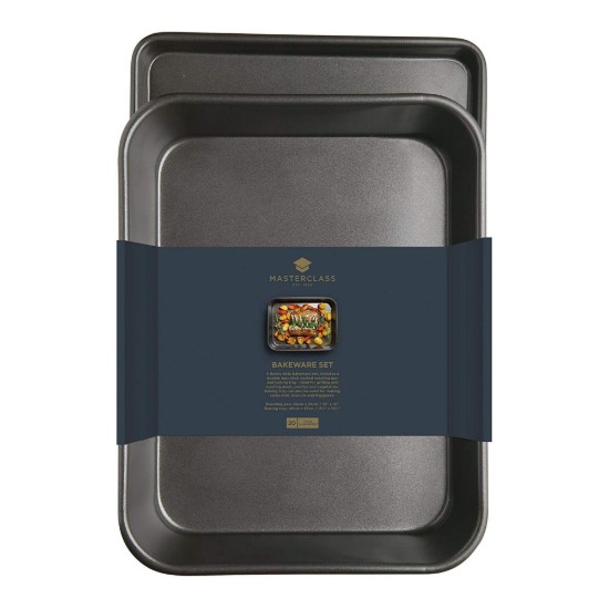 Set 2 tavi pentru cuptor, otel-carbon - MasterClass