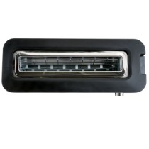 Prajitor de paine 2 felii cu fereastra din sticla, 1200W - Zokura