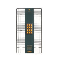 Gratar racire, otel carbon, 46 x 26 cm, "Master Class" - Kitchen Craft