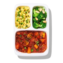 Caserola, cu 3 compartimente, plastic, 26,7 x 18,4 cm, "Prep&Go" - OXO