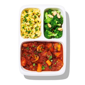 Caserola, cu 3 compartimente, plastic, 26,7 x 18,4 cm, "Prep&Go" - OXO
