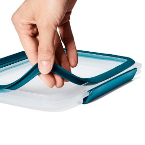 Caserola, cu 3 compartimente, plastic, 26,7 x 18,4 cm, "Prep&Go" - OXO