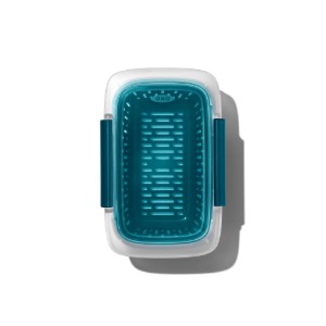 Caserola, cu strecuratoare, plastic, 17,8 x 11,4 cm, "Prep&Go" - OXO