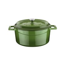 Cratita fonta, 24cm/4,5L "Trendy", Verde - LAVA