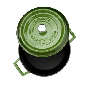 Cratita fonta, 24cm/4,5L "Trendy", Verde - LAVA