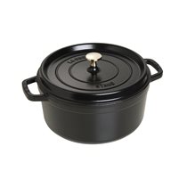 Oala Cocotte fonta, 26cm/5,2L, Black - Staub