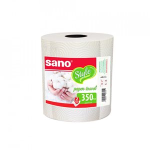 Prosop hartie monorola Style, 2 straturi, 350 foi - Sano