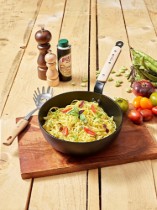 Tigaie saute, aluminiu, 28 cm, "Choc B Bois" - de Buyer Tigaie saute, aluminiu, 28 cm, "Choc B Bois" - de Buyer