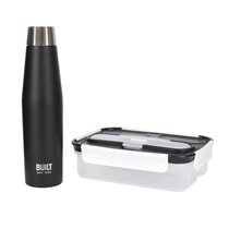 Set sticla apa Apex, 540 ml si caserola pranz Bento, 1 l - Built