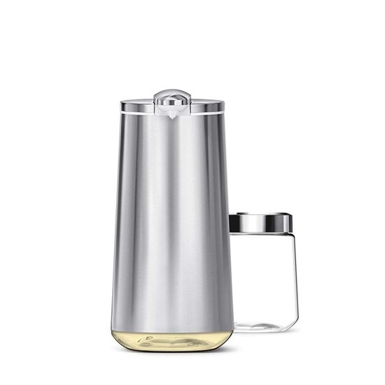 Dozator cu senzor, pentru sapun spuma, 295 ml, Brushed - simplehuman