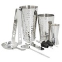 Set preparare cocktail, 8 piese, inox - BarCraft
