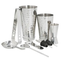 Set preparare cocktail, din inox, 8 piese - Kitchen Craft