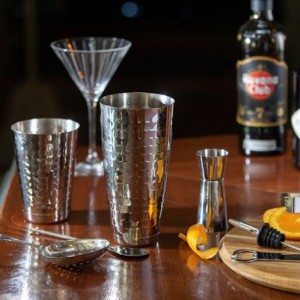 Set preparare cocktail, 8 piese, inox, "Bar Craft" - Kitchen Craft