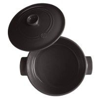 Oala ceramica, 26cm/4L, Charcoal - Emile Henry