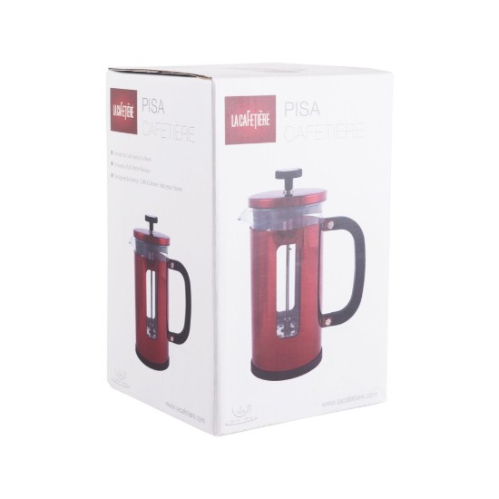 Cafetiera French Press "Pisa", 350 ml, rosu - La Cafetiere