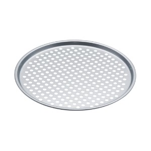 Tava pizza, perforata, otel, 33 cm - Kitchen Craft