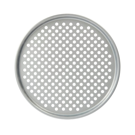 Tava pizza, perforata, otel, 33 cm - Kitchen Craft