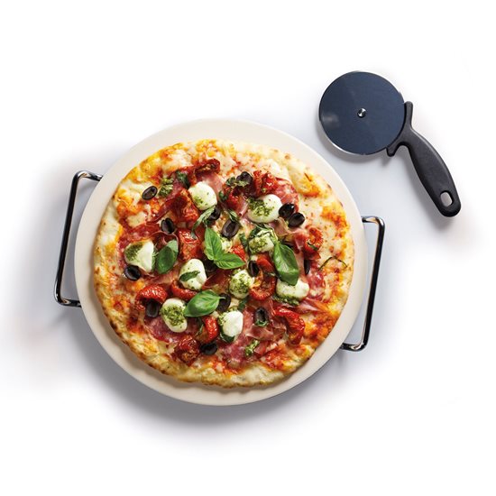 Set preparare si servire pizza, 32 cm, ceramica - Kitchen Craft