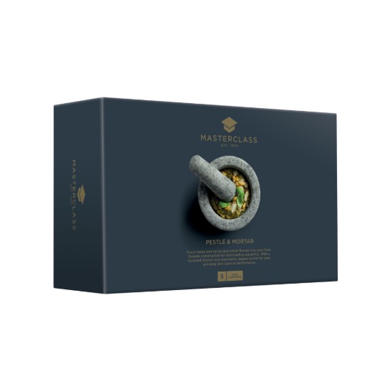 Mojar cu pistil, granit, 12 cm, “MasterClass” - Kitchen Craft