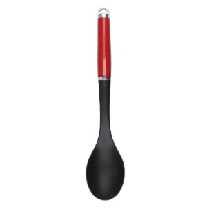 Lingura gatit, plastic, 34 cm, Empire Red - KitchenAid