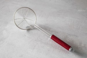 Paleta strecuratoare, inox, 35,5 cm, Empire Red - KitchenAid