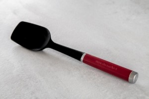 Spatula flexibila pentru gatit, din silicon, 30 cm, Empire Red - KitchenAid