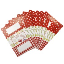 Set 30 etichete pentru borcane, model fructe - Kitchen Craft