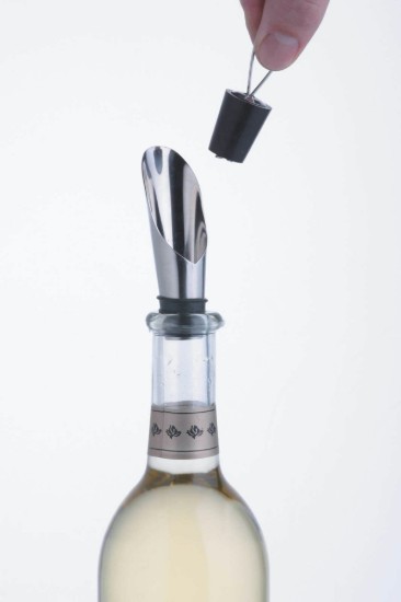 Antipicurator vin cu dop, inox - BarCraft