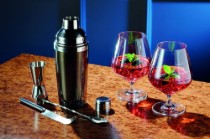 Pahar dublu masura pentru cocktail, 25/50 ml, inox, argintiu, "Bar Craft"  - Kitchen Craft
