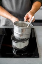 Set bain marie, inox, 16 cm - Kitchen Craft