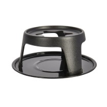 Set fondue 8 piese, fonta, Negru - MasterClass