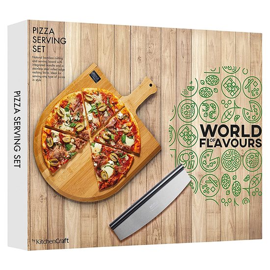 Set servire pizza, 34 x 35 cm - Kitchen Craft