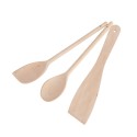 Set 3 ustensile, din lemn - Kitchen Craft