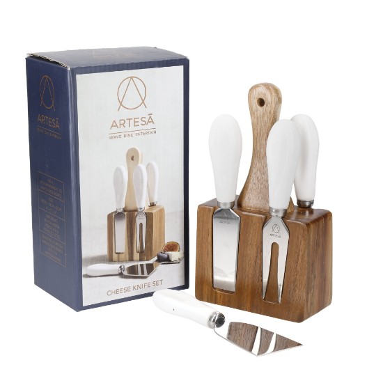 Set cutite branzeturi 5 piese, inox, "Artesa" - Kitchen Craft