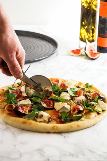 Tava pizza perforata, otel, 32 cm, "Master Class" - Kitchen Craft