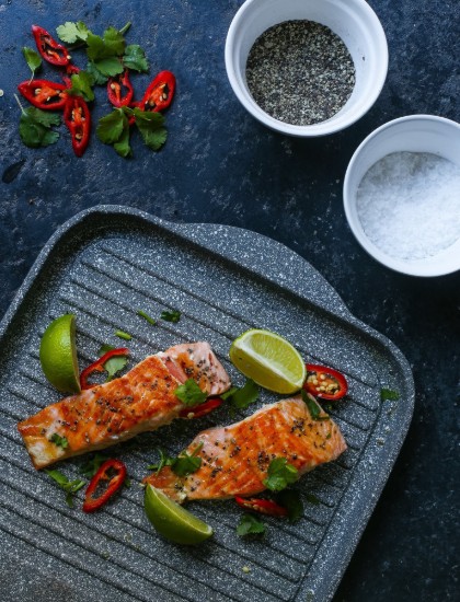 Tava grill, aluminiu, 51 x 27 cm - MasterClass