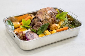 Tava inox cu gratar detasabil, 38 x 27,5 cm - Kitchen Craft