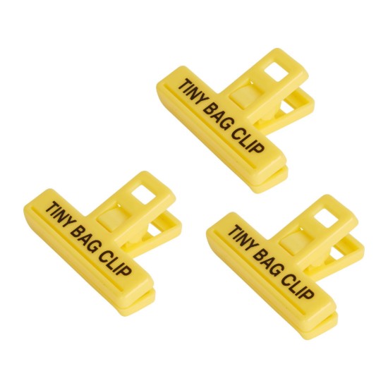 Set 3 clips-uri sigilare pungi, plastic, 5 cm - Kitchen Craft