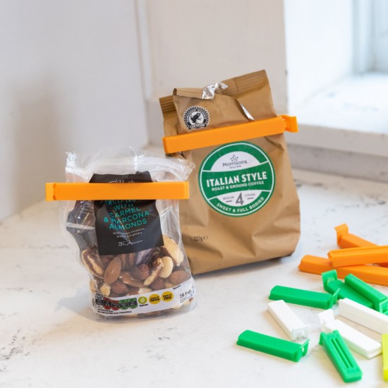 Set 20 cleme / clipsuri pentru pungi, plastic - Kitchen Craft